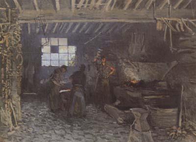 Alfred Sisley The Forge at Marly-le-Roi (san34) oil painting image
